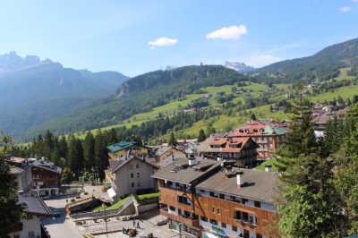 Cortina is nestled in the middle of some of the most stunning mountain scenery.